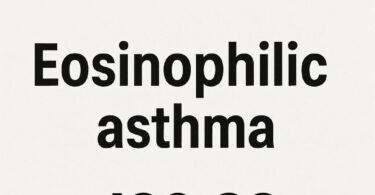 icd 10 code for eosinophilic asthma​