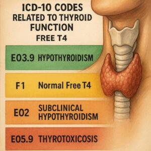 icd 10 code for free t4