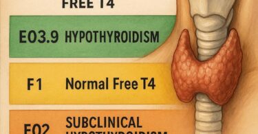 icd 10 code for free t4