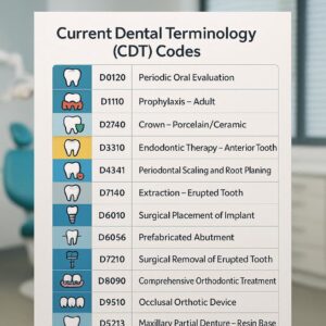 Current Dental Terminology Codes