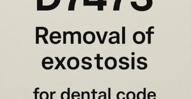 Dental Code for Bone Spur Removal