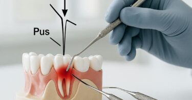 Dental Code for Draining an Abscess