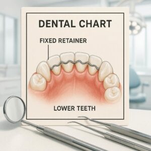 Dental Code for Fixed Retainer