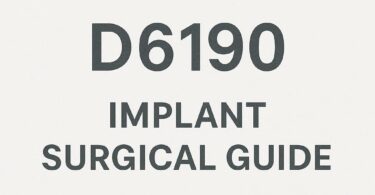 Dental Code for Implant Surgical Guide
