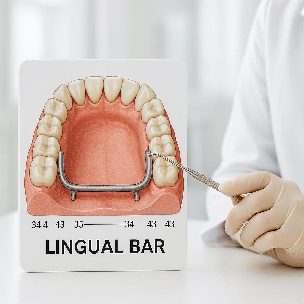 Decoding the Dental Code for Lingual Bar - wmwtl
