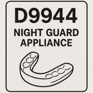 Dental Code for Night Guard Appliance
