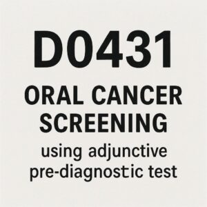 Dental Code for Oral Cancer Screening