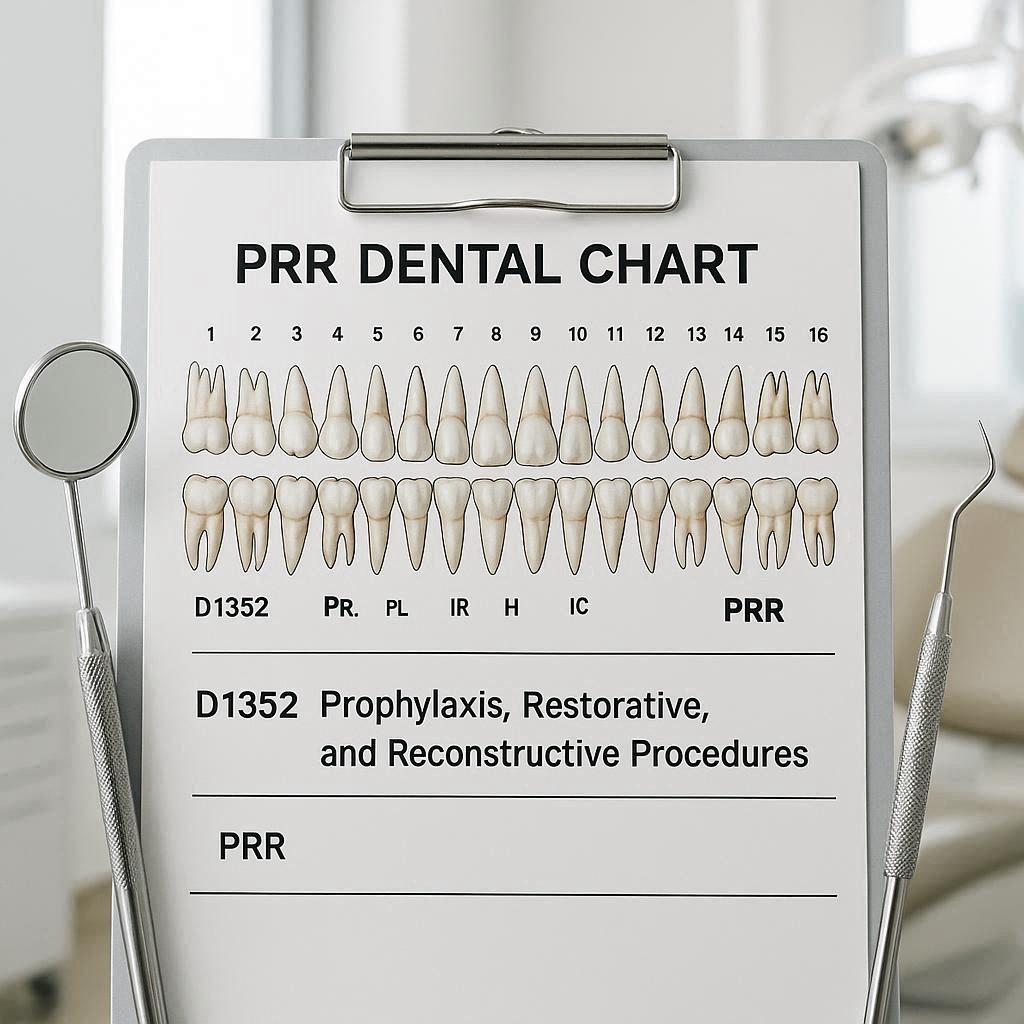 Prr Tooth Dental Code for PRR (Preventive Resin Restoration) - wmwtl