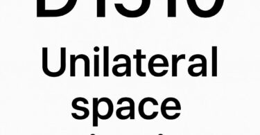 Dental Code for Unilateral Space Maintainer
