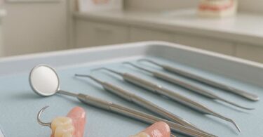 Dental Code for a Maxillary Flipper