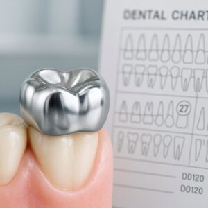 Dental Code for a Metal Crown