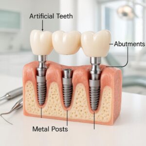 Dental Code for an Implant Bridge