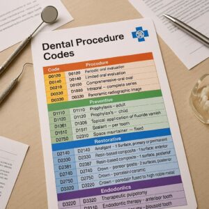 Dental Codes for Blue Cross