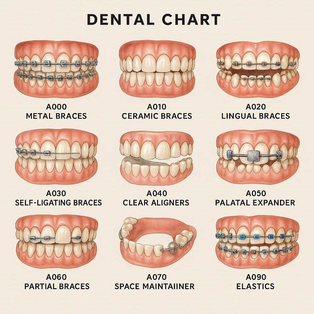 Decoding the Digits: Your Friendly Guide to Dental Codes for Braces - wmwtl