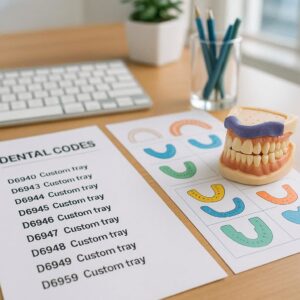 Dental Codes for Custom Trays