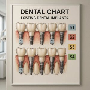 Dental Codes for Existing Implants