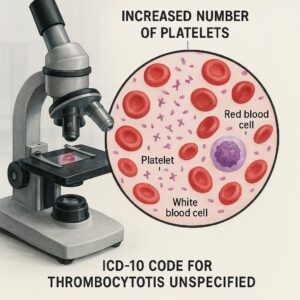 ICD-10 Code for Thrombocytosis Unspecified