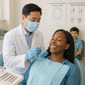 dental code for exam procedures