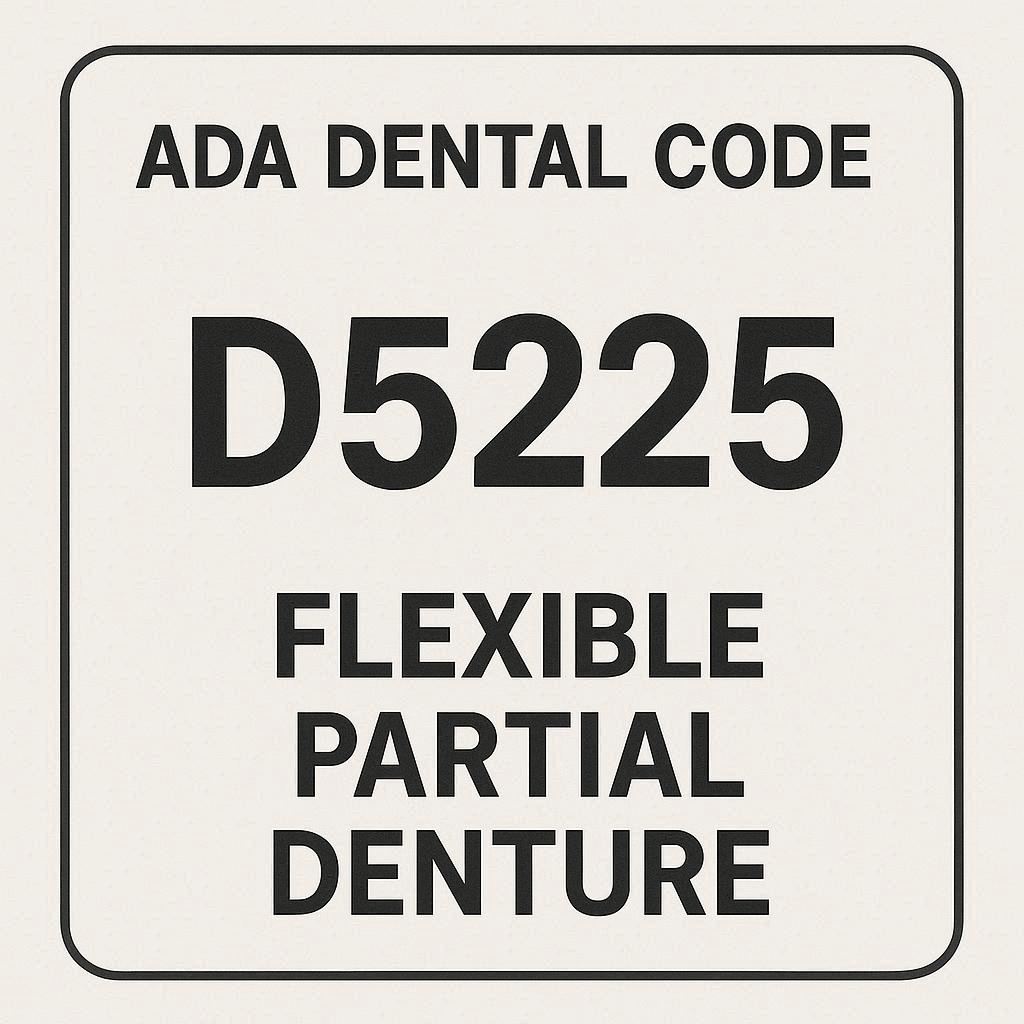 ADA Dental Code for Flexible Partial Dentures