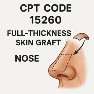 CPT Code Full Thickness Skin Graft Nose
