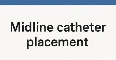 CPT Code Midline Catheter Placement