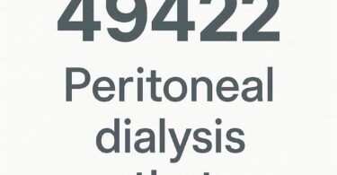 CPT Code Peritoneal Dialysis Catheter Removal