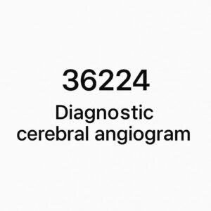CPT Code for Diagnostic Cerebral Angiogram