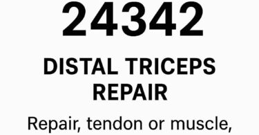 CPT Code for Distal Triceps Repair