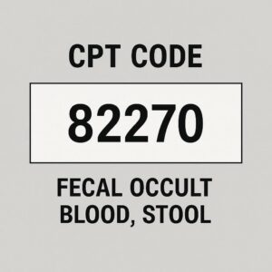 CPT Code for Fecal Occult Blood Stool
