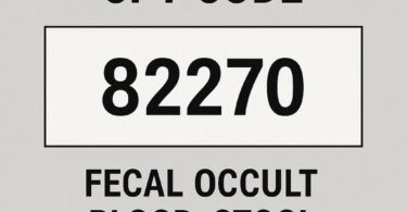 CPT Code for Fecal Occult Blood Stool