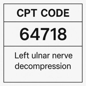 CPT Code for Left Ulnar Nerve Decompression