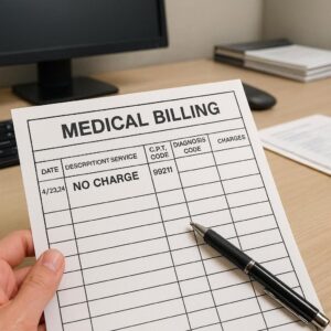 CPT Code for No Charge