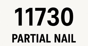 CPT Code for Partial Nail Avulsion