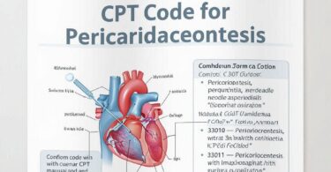CPT Code for Pericardiocentesis