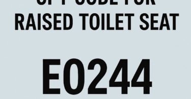 CPT Code for Raised Toilet Seat