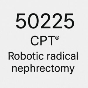 CPT Code for Robotic Radical Nephrectomy