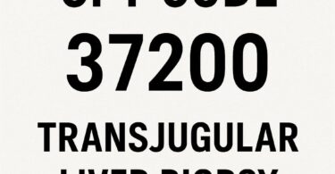 CPT Code for Transjugular Liver Biopsy