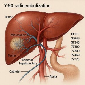 CPT Codes for Y90 Radioembolization