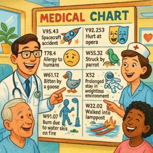 Craziest ICD 10 Codes