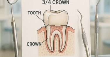 Dental Code for 3 4 Crown