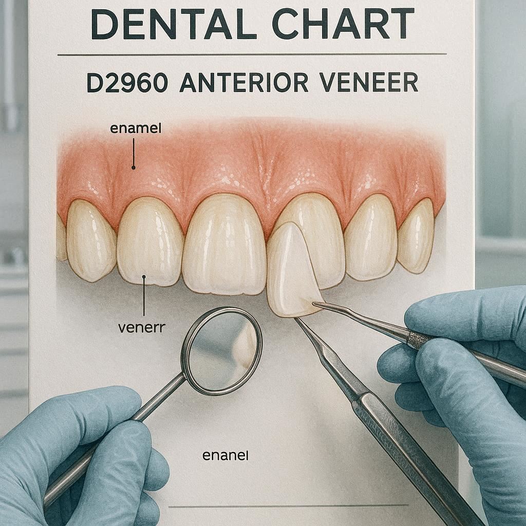 Dental Code for Anterior Veneer