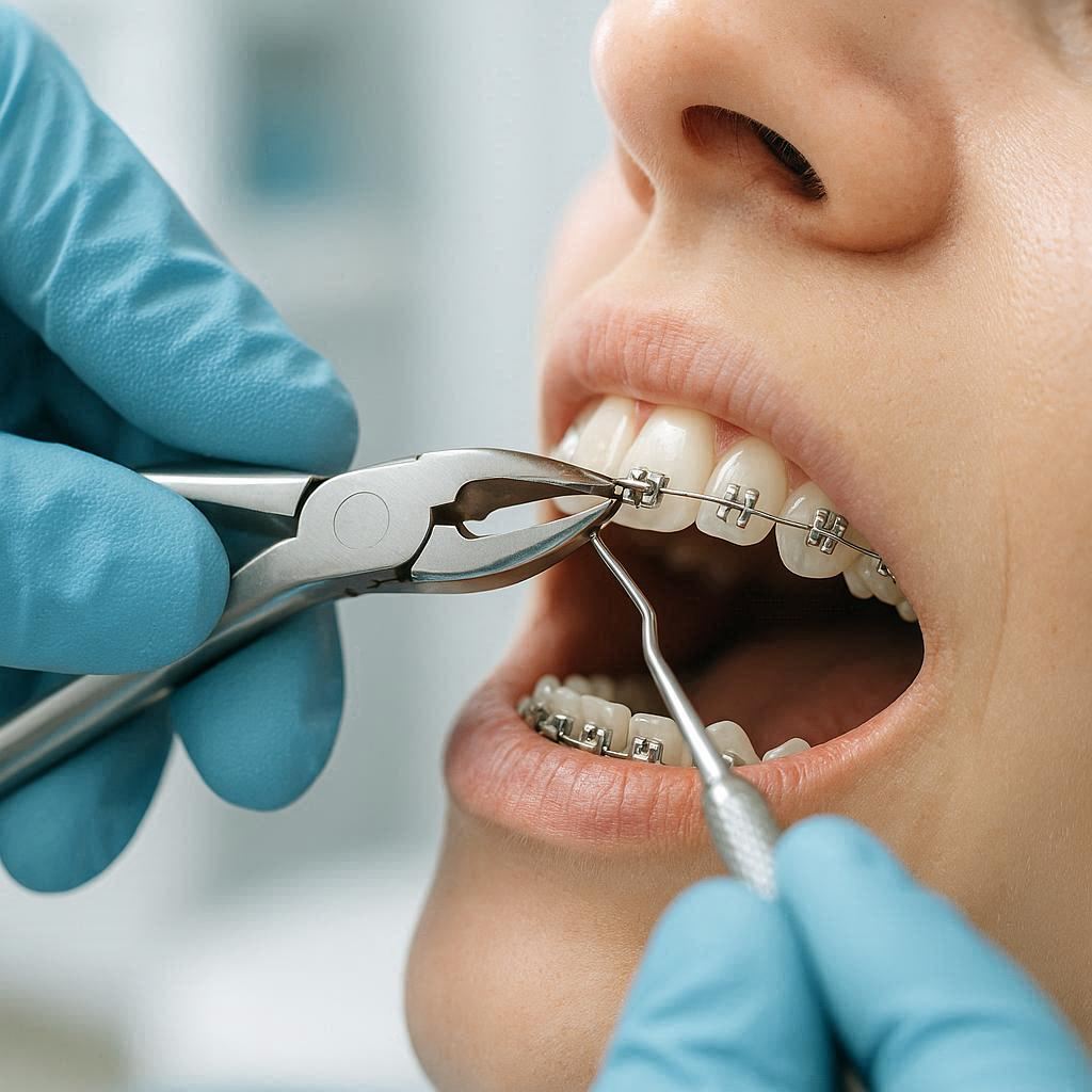 Dental Code for Bracket Removal