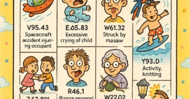 Funniest ICD-10 Codes