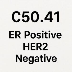 ICD-10 Code for ER Positive HER2 Negative