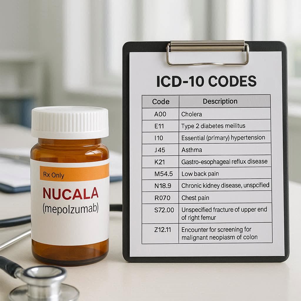 Nucala ICD 10 Code