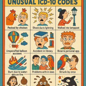Strangest ICD 10 Codes