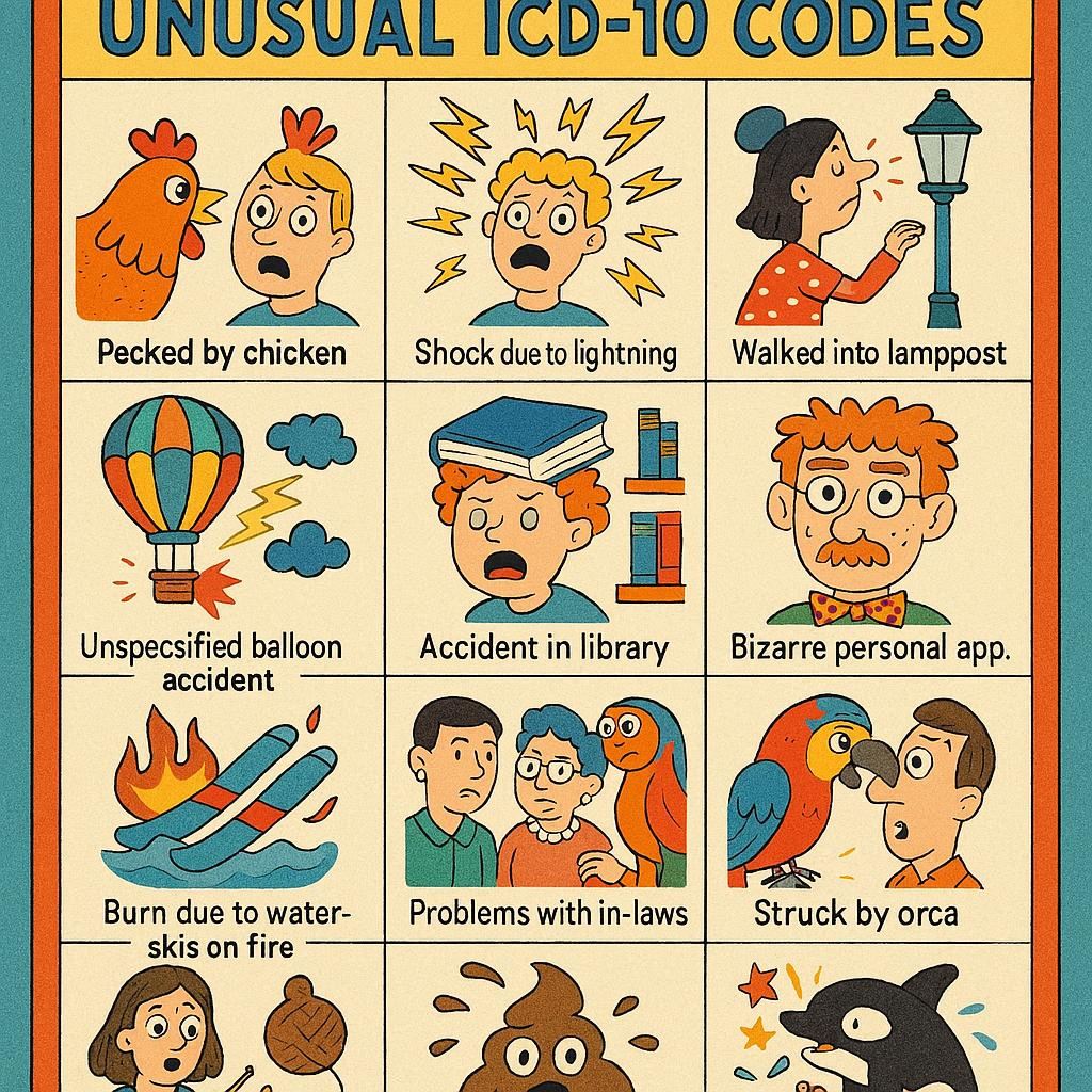 Strangest ICD 10 Codes: A Friendly Guide to the Wild World of Medical ...