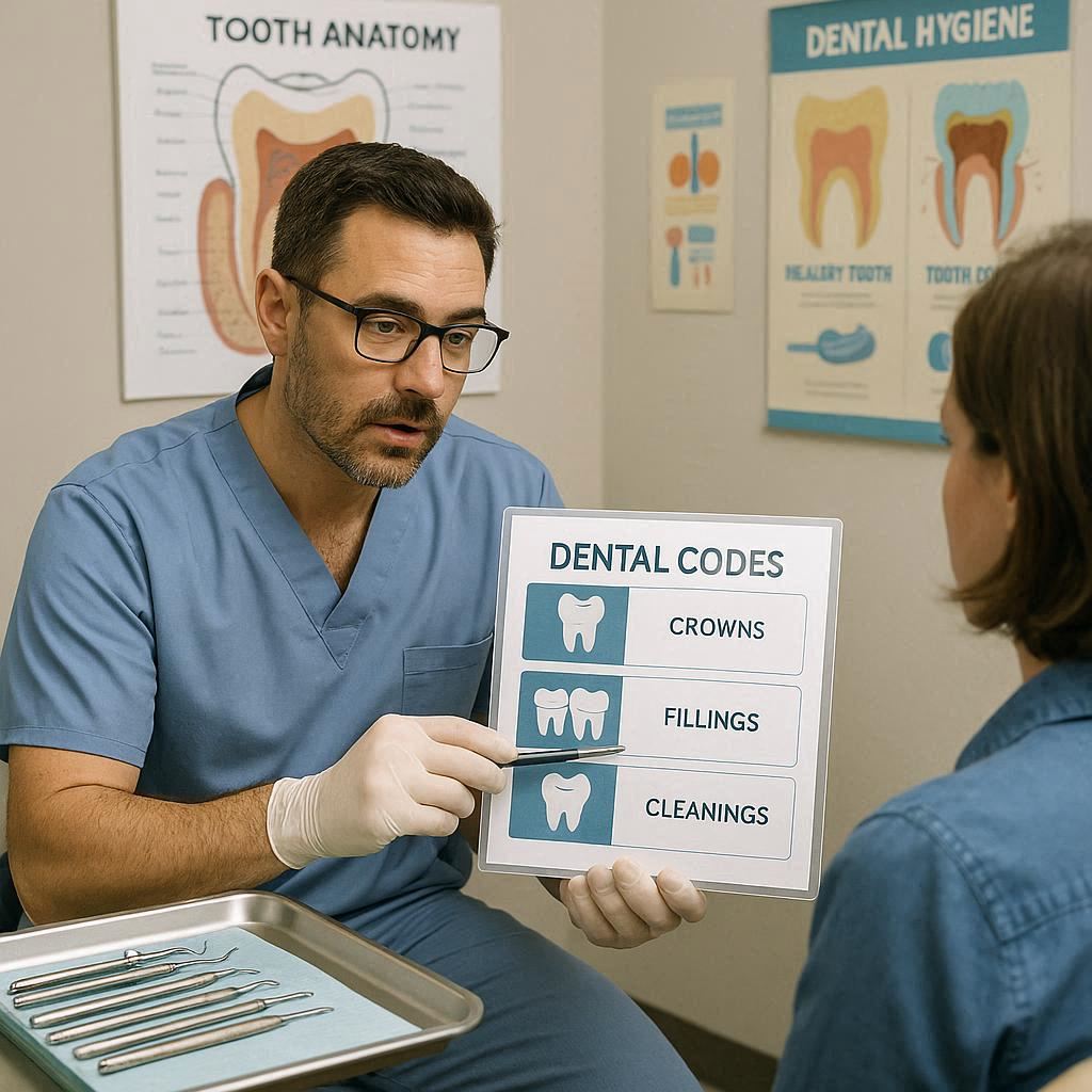 What is the Dental Code for Crown?