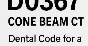 Dental Code for Cone Beam CT