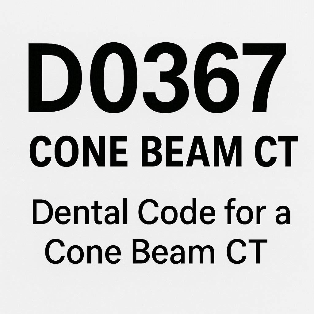Dental Code for Cone Beam CT